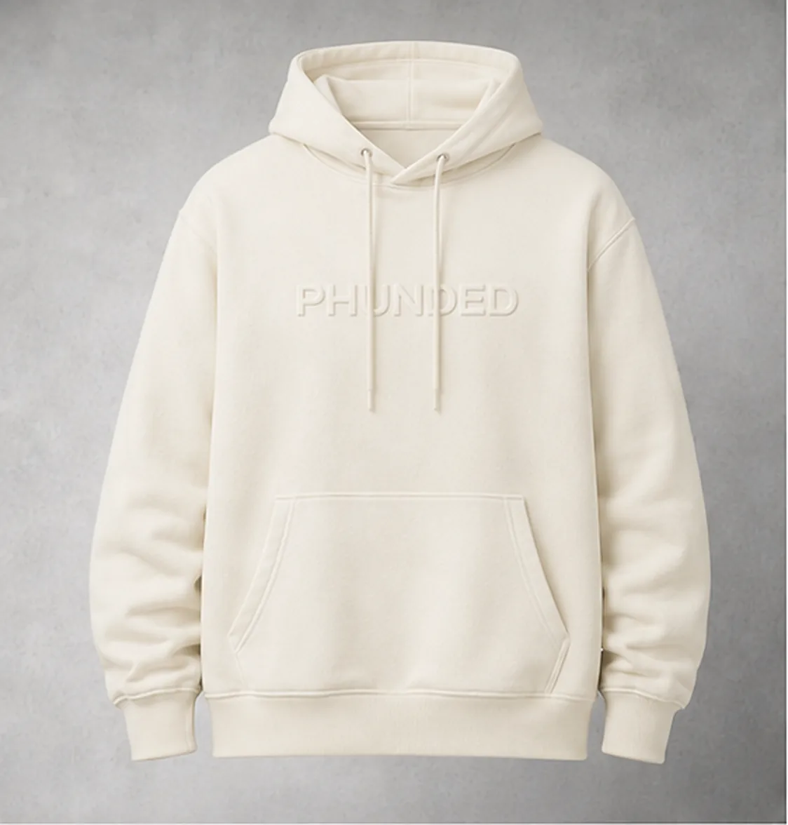 PHUNDED Hoodie — Bone